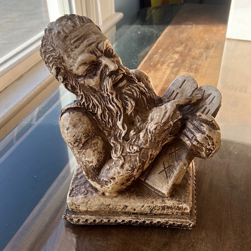 Moses Bust Sculpture
